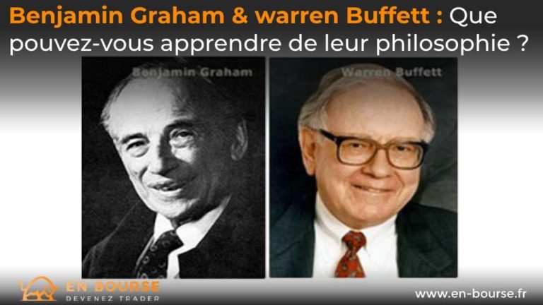Portraits de Beanjamin Graham & Warren Buffett