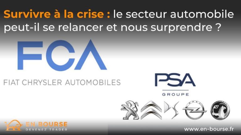 Logo des constructeurs automobiles FCA et PSA