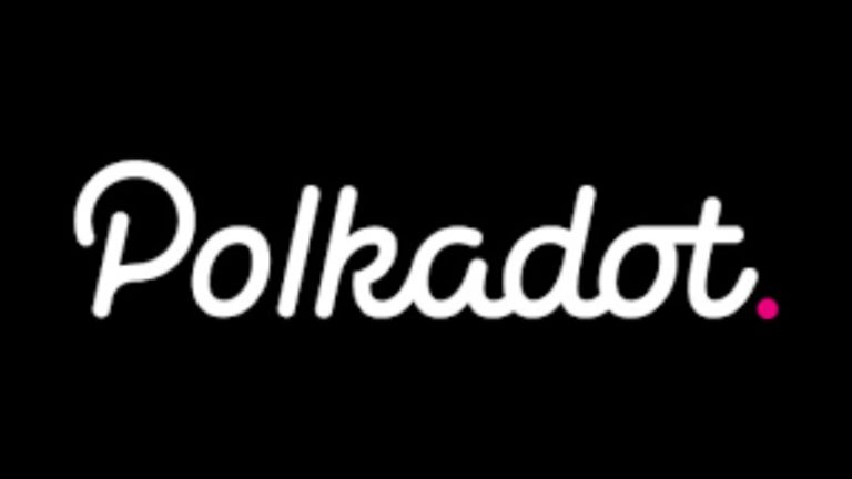 Logo de la crypto-monnaie Polkadot