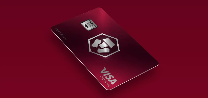 One of the metal cards available on Crypto.com
