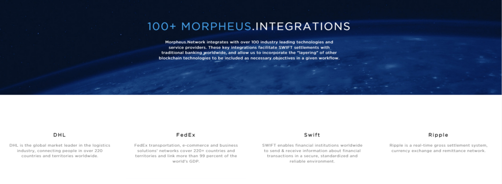 Morpheus Network - Partenaires